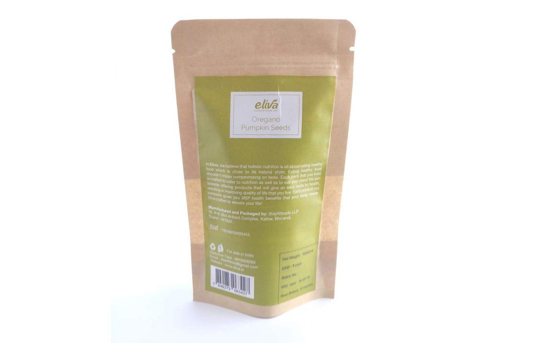 Eliva Oregano Pumpkin Seeds    Pack  80 grams